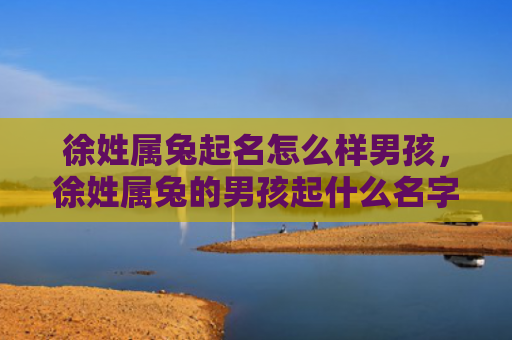 徐姓属兔起名怎么样男孩，徐姓属兔的男孩起什么名字比较好