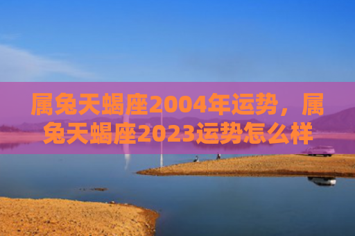 属兔天蝎座2004年运势，属兔天蝎座2023运势怎么样，2023年兔天蝎座的运势如何