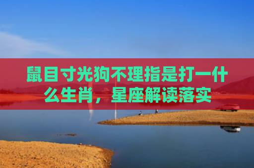 鼠目寸光狗不理指是打一什么生肖，星座解读落实
