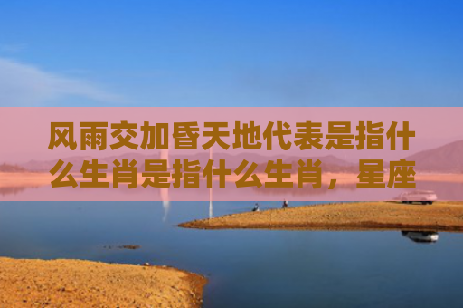 风雨交加昏天地代表是指什么生肖是指什么生肖，星座解读落实