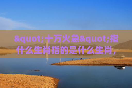 "十万火急"指什么生肖指的是什么生肖，精选星座解释