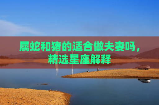 属蛇和猪的适合做夫妻吗，精选星座解释