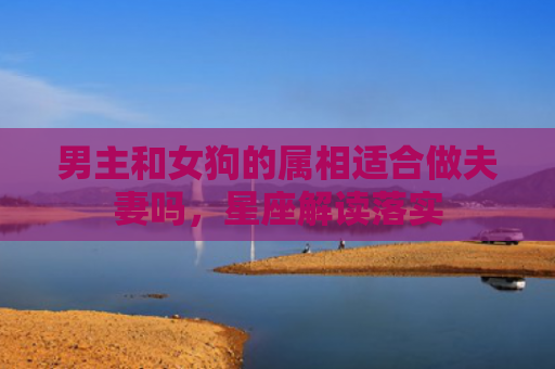 男主和女狗的属相适合做夫妻吗，星座解读落实