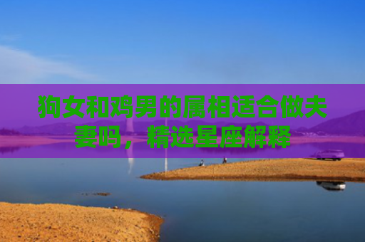 狗女和鸡男的属相适合做夫妻吗，精选星座解释