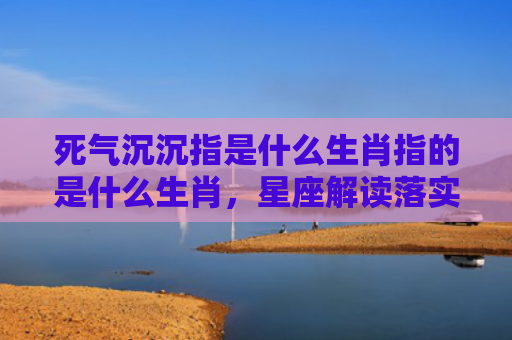 死气沉沉指是什么生肖指的是什么生肖，星座解读落实