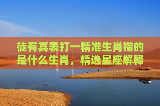 徒有其表打一精准生肖指的是什么生肖，精选星座解释