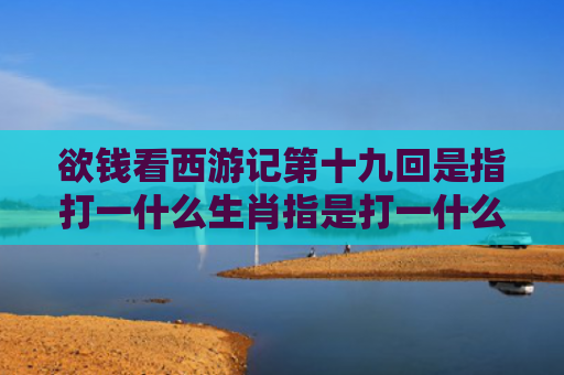欲钱看西游记第十九回是指打一什么生肖指是打一什么生肖，精选星座解释