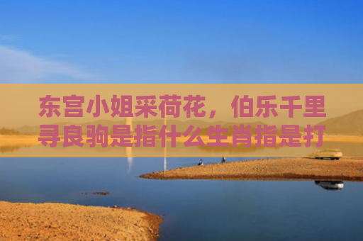 东宫小姐采荷花，伯乐千里寻良驹是指什么生肖指是打一什么生肖，星座解读落实