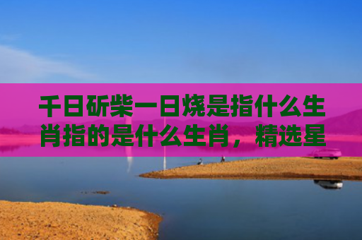 千日斫柴一日烧是指什么生肖指的是什么生肖，精选星座解释