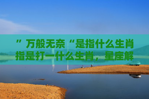 ”万般无奈“是指什么生肖指是打一什么生肖，星座解读落实