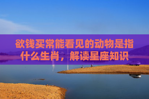 欲钱买常能看见的动物是指什么生肖，解读星座知识