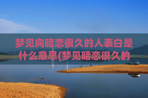 梦见向暗恋很久的人表白是什么意思(梦见暗恋很久的男生和自己在一起了)