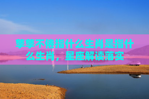 孳孳不倦指什么生肖是指什么生肖，星座解读落实