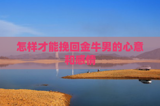 怎样才能挽回金牛男的心意和感情