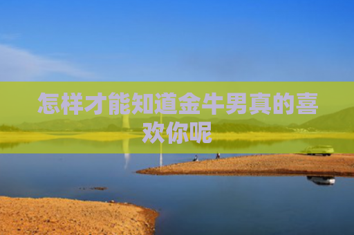怎样才能知道金牛男真的喜欢你呢