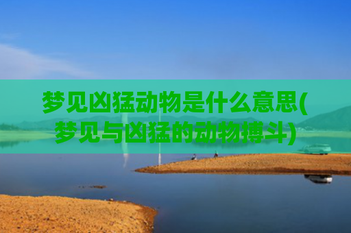 梦见凶猛动物是什么意思(梦见与凶猛的动物搏斗)