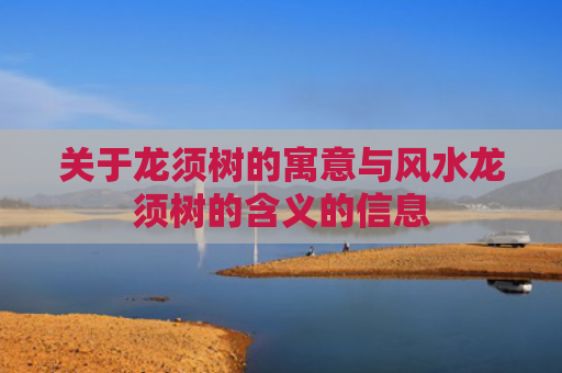 关于龙须树的寓意与风水龙须树的含义的信息